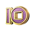 Ten card symbol Koi Princess